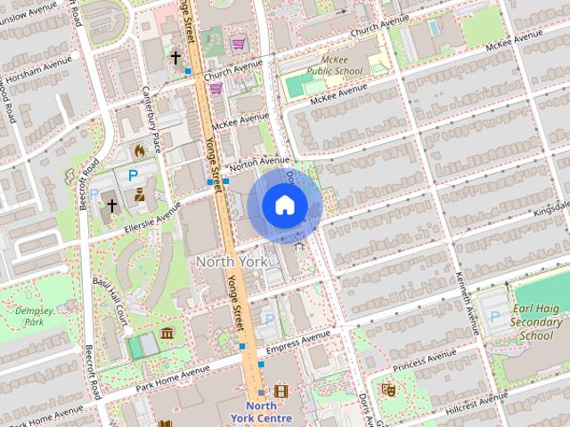 Apartment in Toronto Willowdale East