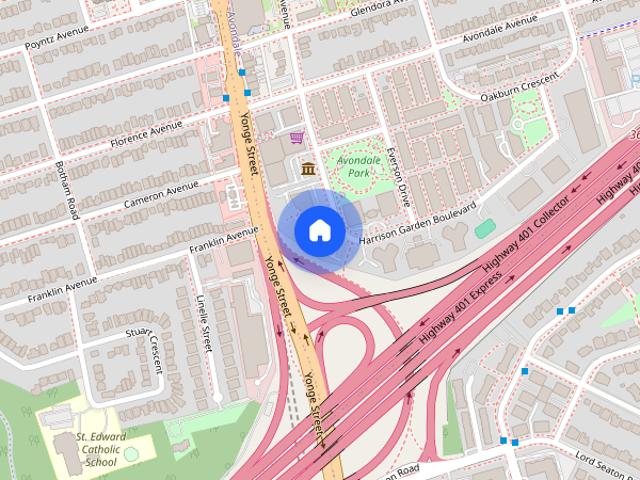 Apartment in Toronto Willowdale East