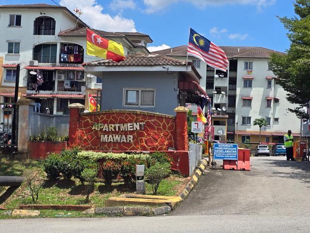 Apartment Mawar Bukit Beruntung FULL LOAN Ground Floor