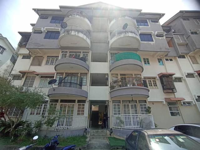 Apartment Mutiara Perdana Lengkok Kelicap Bayan Lepas Full Reno