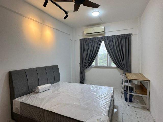 ‼️Apartment near Permai, Pinggiran USJ 1, Subang ⭐️ Master Room with private bathroom, Fully Furnished!