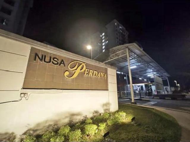 Apartment Nusa Perdana Gelang Patah Sale With Furniture Can Full Loan