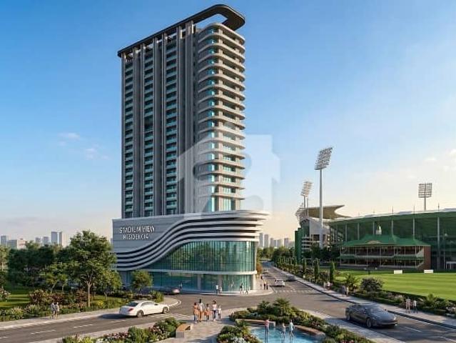 Apartment stadium view residencia block a