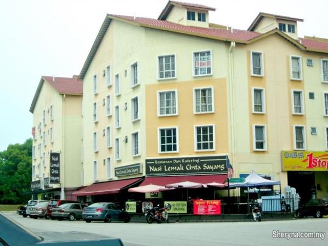 Apartment Pusat Komersial Di UITM Seksyen 7, Shah Alam