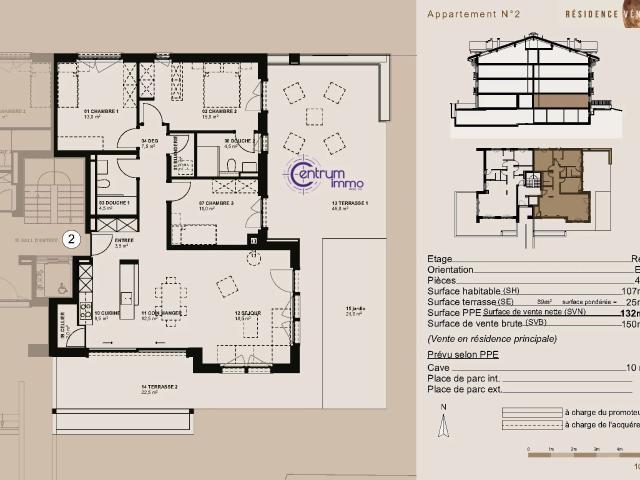 Apartment with 4 rooms on sale in Morgins 140 m² | dreamo. Ch