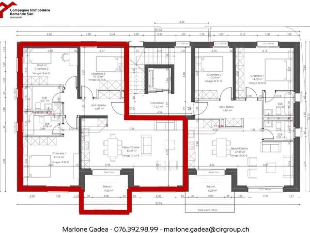 Apartment with 4.5 rooms on sale in Le Landeron 87 m² | dreamo. Ch