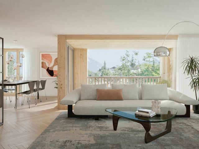 Apartment with 4.5 rooms on sale in Oberschan 117 m² | dreamo. Ch
