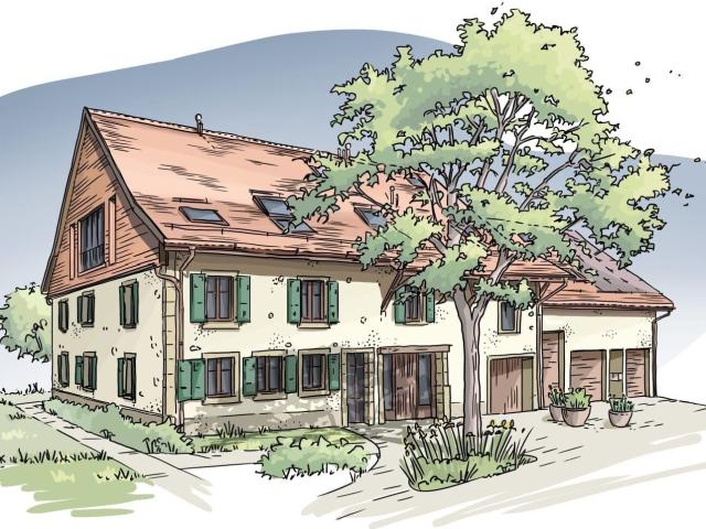 Apartment with 5.5 rooms for rent in Vuarrens 175 m² | dreamo. Ch