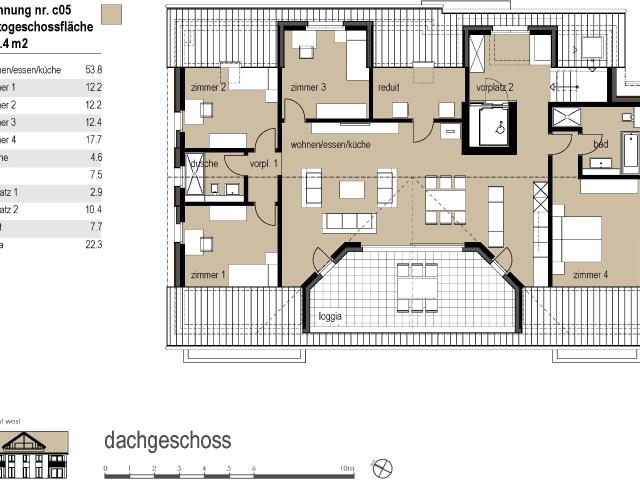 Apartment with 5.5 rooms on sale in Wängi 141 m² | dreamo. Ch