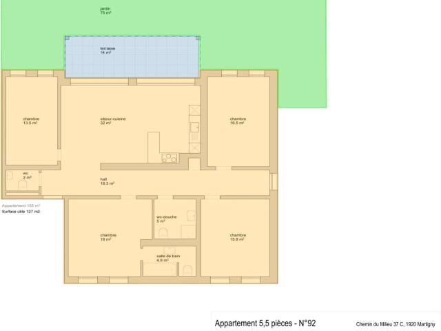 Apartment with 5.5 rooms on sale in Martigny 169 m² | dreamo. Ch