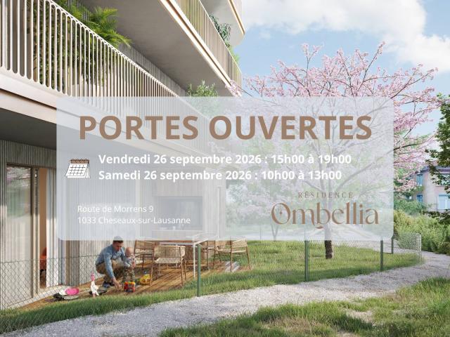 Apartment with 2.5 rooms on sale in Cheseaux sur Lausanne 56 m² | dreamo. Ch