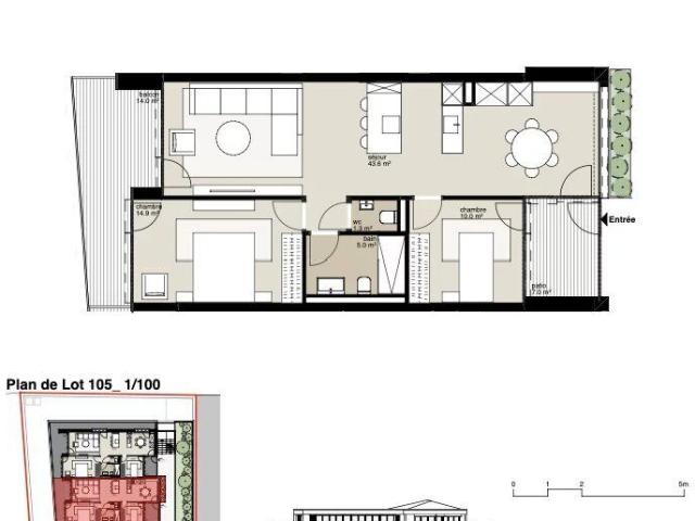 Apartment with 3 rooms on sale in Martigny 84 m² | dreamo. Ch