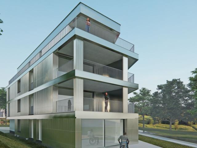 Apartment with 3.5 rooms on sale in Givisiez 94 m² | dreamo. Ch