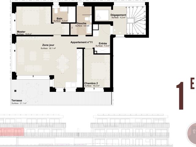 Apartment with 3.5 rooms on sale in Martigny 90 m² | dreamo. Ch