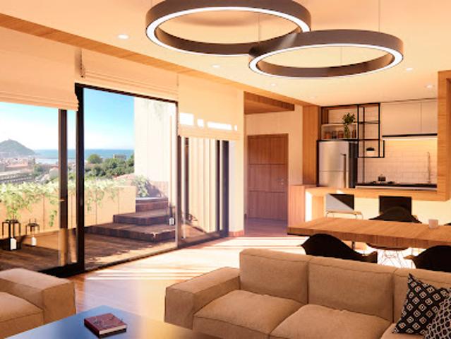 Apartment with terrace and pool