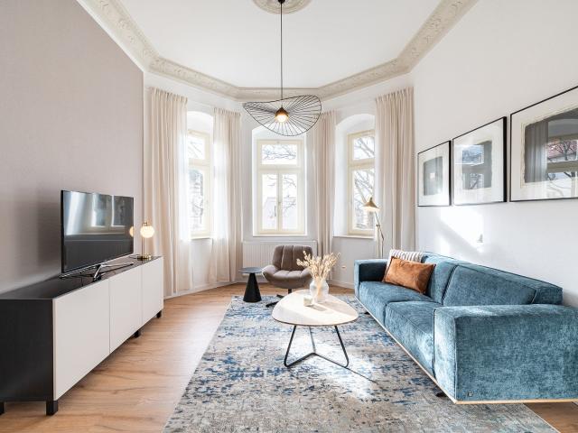 Apartment with a view over the Elbe valley in the north of Dresden