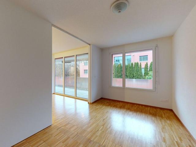 Apartment with access to the garden in a practical location