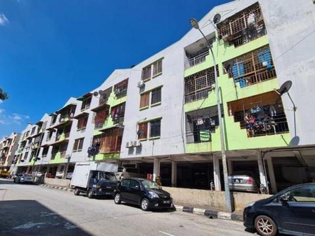 Apartment Taman Sri Kuching Kuala Lumpur 764sf Full Loan