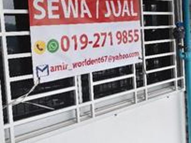 Apartment unit tkt 3 tepi PA Seri Kota Bdr Tun Razak Cheras KL