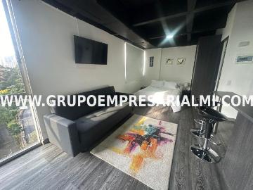 Apartaestudio Amoblado En Arriendo Sector El Tesoro Cod: 30115
