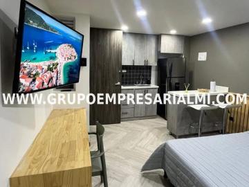 Apartaestudio Amoblado En Arriendo Sector Laureles Cod: 33093