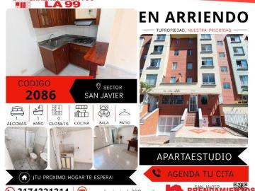 Apartaestudio en arriendo, San javier 1