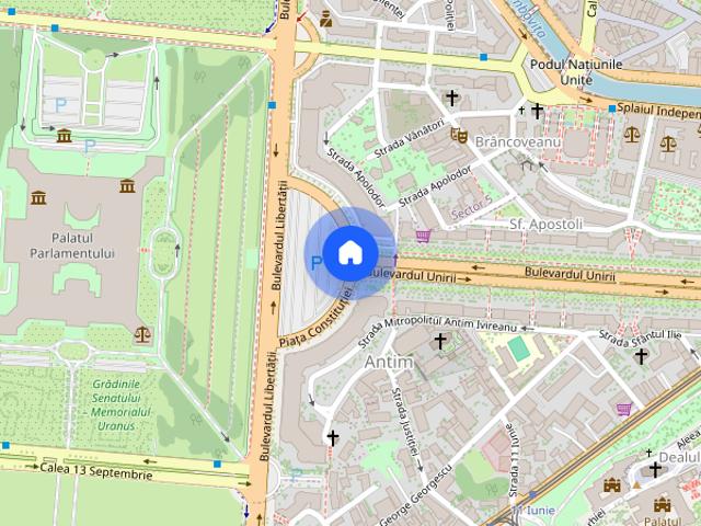 Apartamant Unirii Piata Constitutiei Plus Curte 150 mp