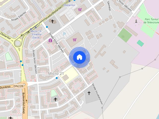 Apartament mobilat modern etaj1 zona Cozamin