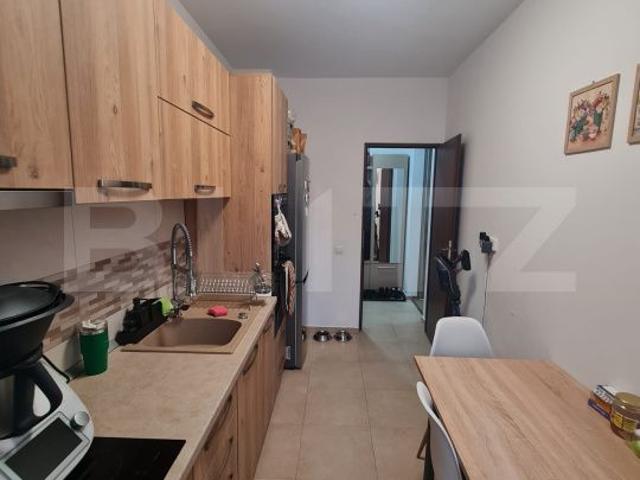 Apartament mobilat si utilat, 2 camere, 54 mp utili, parcare, zona Roa