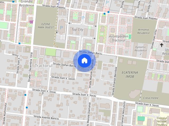 Apartament mobilat zona Coresi cu parcare