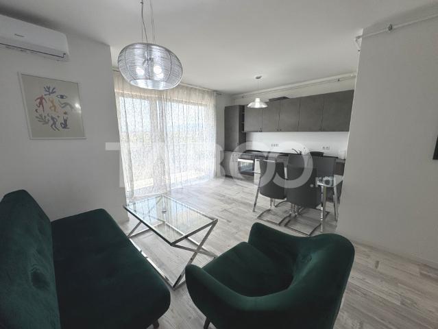Apartament modern 2 camere 50 mpu etaj 2 bloc cu lift Turnisor Sibiu