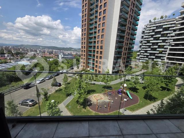 Apartament modern, terasa de 27 mp, parcare subterana Frunzisului, Zorilor
