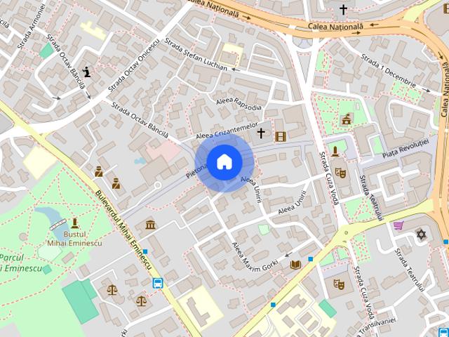 Apartament modern ultracentral si parcare subterana 500 euro