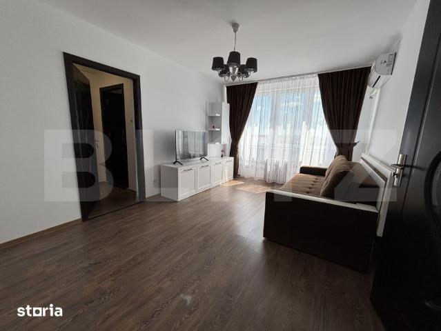 Apartament modern de inchiriat, 50 mp, complet mobilat si uitlat
