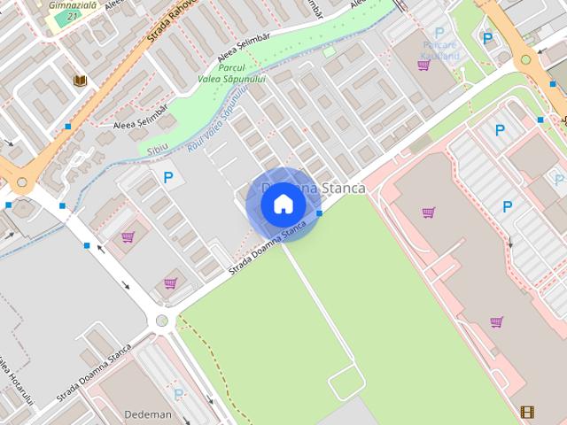Apartament modern de inchiriat 51 mpu balcon parcare Doamna Stanca