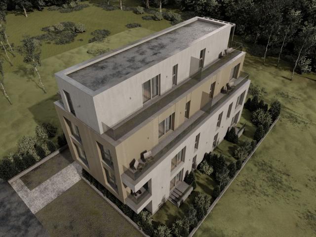 Apartament modern pe doua niveluri, 2 camere, terasa si acces metrou