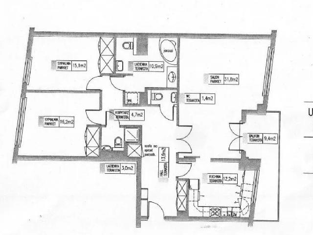 Apartament na Powiślu z widokiem na park