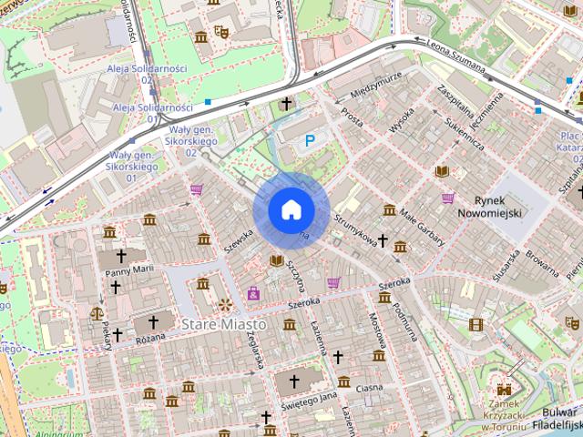 Apartament na wynajem | Stare Miasto | Hotelowy standard