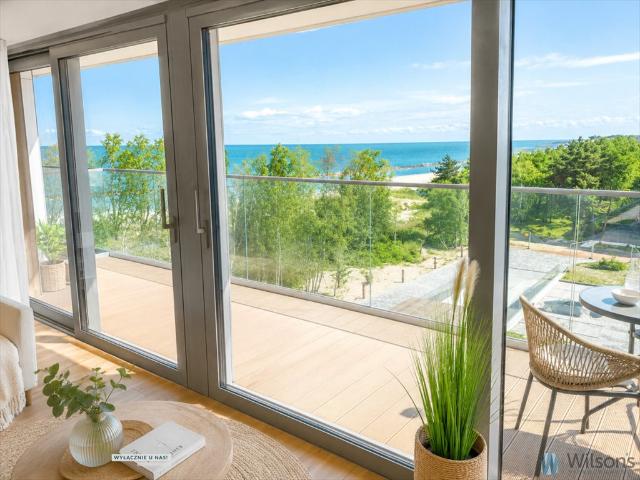 Apartament nad morzem z panoramicznym widokiem na Bałtyk