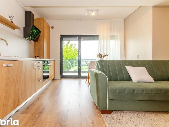 Apartament nou, in bloc tip vila, parcare, DaVinci zona de Vest