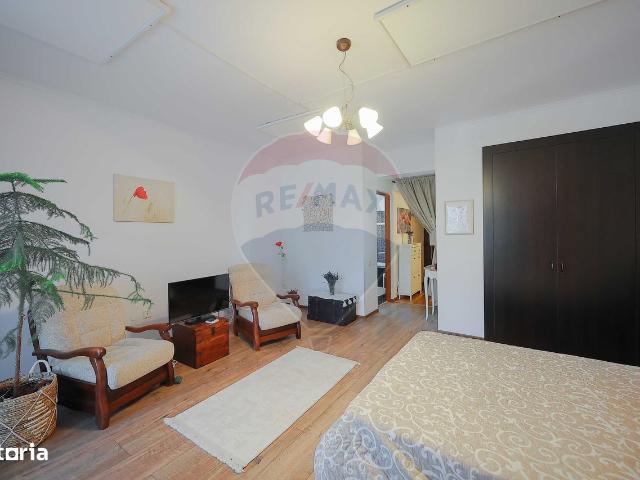 Apartament o cameră 38 mp, Balcon, Parcare la Liber, Sânmartin