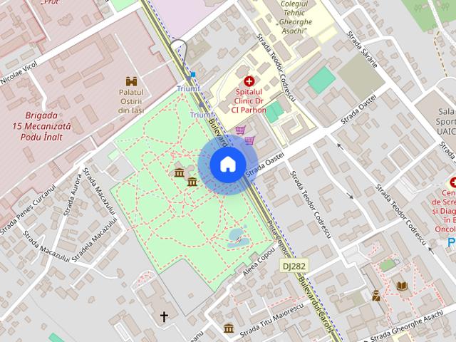 Apartament cu doua camere de inchiriat situat in zona Copou Cuza