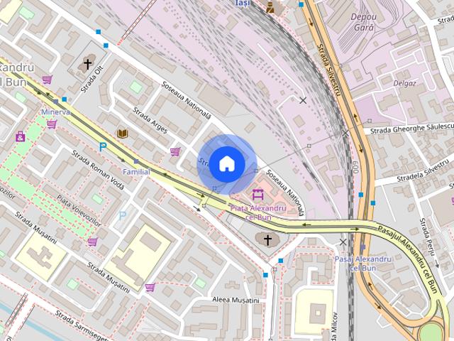 Apartament cu doua camere, Decomandat, Alexandru cel Bun