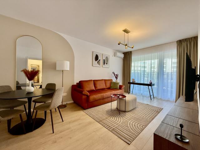 Apartament cu piscina si gradina proprie, nou, la prima inchiriere Sector 1 Bucuresti