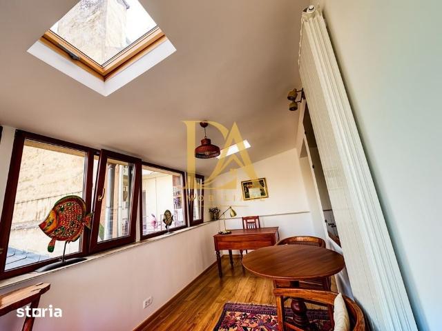 Apartament cu terasă– 1 min Metrou Piața Romană | 95 mp