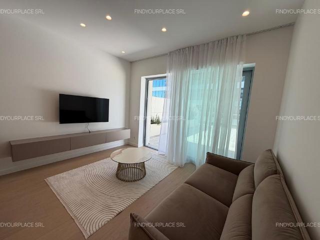 Apartament cu terasă 50mp în Aviatiei Towers,parcare inclusă