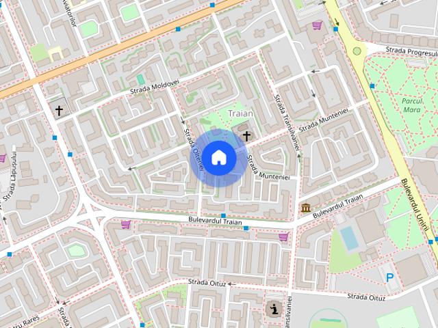 Apartament cu 1 cameră de inchiriat | 250 de euro | 38mp | Strada Olte