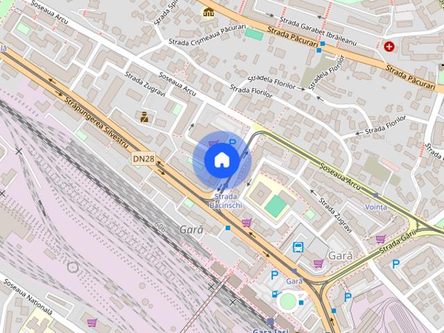 Apartament cu 1 camera, zona Gara, persoana fizica