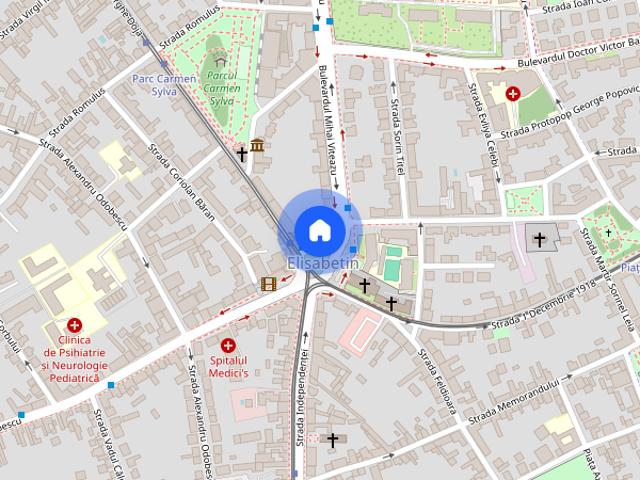 Apartament cu 2 camere, de inchiriat 62 mp utili, in zona Balescu