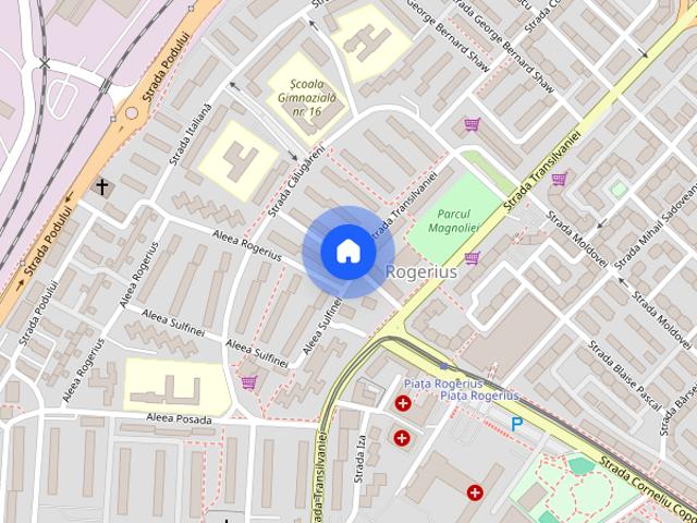 Apartament cu 2 camere de închiriat, Etaj 1, Rogerius Oradea